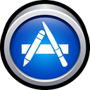 store, download, App, mac, App store RoyalBlue icon