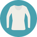 Shirt, Clothes, clothing, fashion, Garment CadetBlue icon