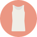 Shirt, Clothes, style, fashion, Femenine DarkSalmon icon