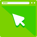 Browser, internet, interface, computing, Seo And Web LawnGreen icon
