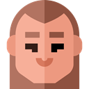 Man, user, profile, Avatar, Social DarkSalmon icon