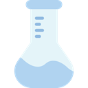 Test Tube, Flasks, education, Chemistry, flask, chemical, science LightCyan icon