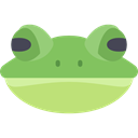 Animal, frog, Animals, wild, wildlife, Amphibian DarkSeaGreen icon