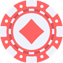 chips, luck, Casino, Bet, gambling, gambler AliceBlue icon