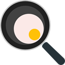Gastronomy, Food And Restaurant, Cooking, nutrition, fried egg, Frying Pan Black icon
