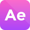 Extension, adobe, format icon, after effects MediumOrchid icon