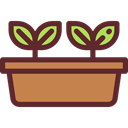 plant, Leaf, nature, garden, leaves, Botanical SaddleBrown icon