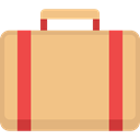 Business, Briefcase, Bag, suitcase, travel, portfolio BurlyWood icon