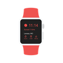 Apple, watch, Device, gadget, smartwatch Black icon
