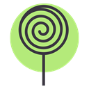 Candy, sugar, lollypop, sweet, Lollipop, treat, confectionery LightGreen icon