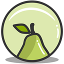 health, pear, nutrition PaleGoldenrod icon