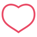 valentine's day, valentine, red, Heart, love, pink Black icon