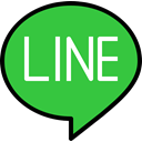 Logo, Social, media, line LimeGreen icon