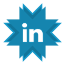 Business, work, job, Linkedin, employment DarkCyan icon