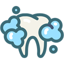 Dentist, medical, tooth, oral hygiene, dental, Dentistry, Teeth Cleaning SeaGreen icon