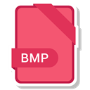 paper, File, Format, Bmp, Extension Salmon icon