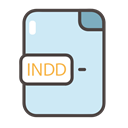 indd, indd icon, documents, Folders, files Lavender icon