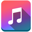 music, Apple, Note, apple music DarkSlateBlue icon
