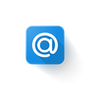 mail, Logo, ru, Mailru Black icon