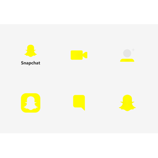 Snapchat UI - Flat icon packages