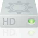 mount, Hdd LightGray icon