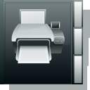 printer, Book DarkSlateGray icon