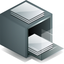 Drawer DimGray icon