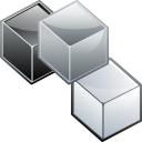 Modules, Boxes DarkGray icon