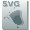 svg, vector, graphics DarkGray icon