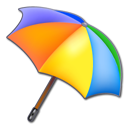 Umbrella Black icon