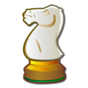 horse, package, chess, Games, strategy Gainsboro icon