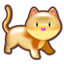 Animal, kedi, Cat Khaki icon