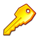 pass, Key, secure, password Black icon