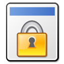 locked, File WhiteSmoke icon
