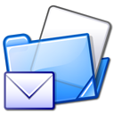 Folder, mail Lavender icon