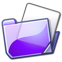 Folder, violet Lavender icon