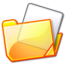 Folder, yellow Khaki icon