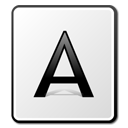 word, File, Letter, Font WhiteSmoke icon