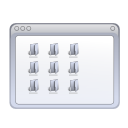window, Folders WhiteSmoke icon