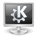 screen, K, monitor DarkSlateGray icon