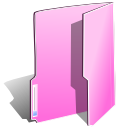 Folder, pink Violet icon