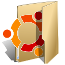 Folder, Ubuntu BurlyWood icon