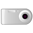 Camera, unmount Silver icon