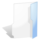 Folder, open Snow icon