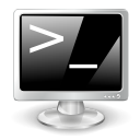 terminal DarkGray icon