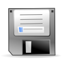 mount, 3floppy DarkGray icon