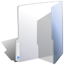 Folder, open, Close Silver icon