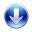 Down LightSteelBlue icon