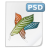 Psd WhiteSmoke icon