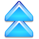 2uparrow DeepSkyBlue icon
